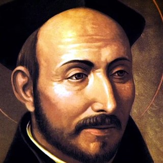 Portret św. Ignacego Loyoli — ilustracja